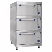 Шкаф жарочный газовый ШЖГ-3, эмалированная духовка, 840х935х1500 мм, лицев. нерж.