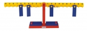 Математические весы демонстрационные 655х220 мм и 20 весовых пластинок