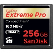   Sandisk Extreme Pro CompactFlash 256Gb (160/140 Mb/s)