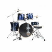  PEAVEY PV 5PC Drum Set - Blue