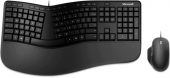 Комплект клавиатура и мышь Microsoft Ergonomic Keyboard & Mouse клав:черный мышь:черный USB Multimedia
