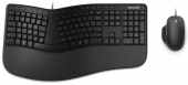 Комплект клавиатура и мышь Microsoft Ergonomic Keyboard & Mouse Busines клав:черный мышь:черный USB Multimedi