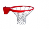 Кольцо баскетбольное №7 амортизационное с сеткой