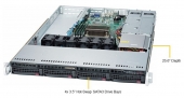Supermicro Superserver SYS-5019S-WR, Single SKT, WIO, C236 chipset, 4 x DIMMs, 4 x 3.5" hot swap SAT