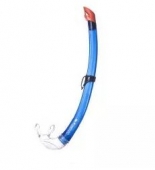 Трубка плавательная SALVAS Flash Sr Snorkel (синий)