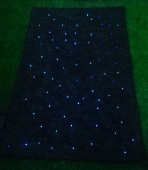 Напольный ковер "Звездное небо" 2х1м, 300 точек