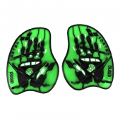 Лопатки для плавания "ARENA Vortex Evolution Hand Paddle", р.L, зелено-черные