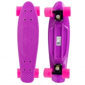 Скейтборд MaxCity Plastic Board Small, фиолетовый