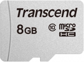 Micro SecureDigital 8Gb Transcend TS8GUSD300S {MicroSDHC Class 10 UHS-I}