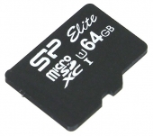   Micro SecureDigital 64Gb Silicon Power SP064GBSTXBU1V10 {MicroSDXC Class 10 UHS-I}