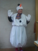 Снеговик костюм (взрослый)