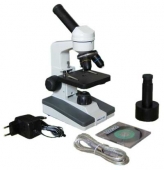 Микроскоп "Школьный" с цифровой USB камерой