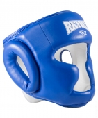 Шлем закрытый RV- 301, кожзам, синий, р.XL