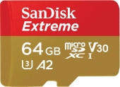  microSDXC 64Gb Class10 Sandisk SDSQXA2-064G-GN6GN Extreme