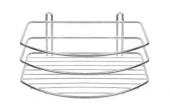 Полка для ванной РемоКолор овал 1 ярус гальваника цинк, цвет хром 67-0-659