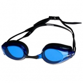 Очки для плавания "ARENA Tracks", синие линзы, черная оправа