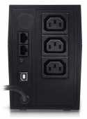 UPS Powercom RPT-600AP {600 / 360 , AVR, USB, RJ11/RJ45, 3  IEC320 C13   