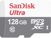   microSDXC 128Gb Class10 Sandisk SDSQUNR-128G-GN6MN Ultra Light w/o adapter