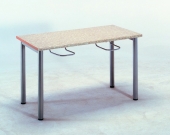 Стол обеденный с кронштейном 4 рост. гр., 1200х600х640