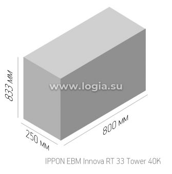    Ippon Innova RT 33 40K Tower 40000 40000 