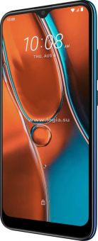 Смартфон HTC Wildfire E2 64Gb 4Gb синий моноблок 3G 4G 2Sim 6.217" 720x1560 Android 10.0 16Mpix 802.