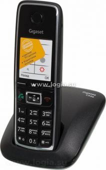 Gigaset C530  Black Телефон беспроводной (черный)