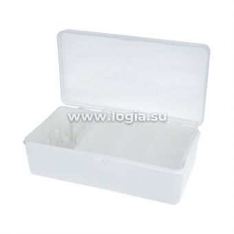 Коробка для мелочей Тривол пластик №6 белый