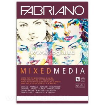    FABRIANO Mixed Media  , 40 ., 250 /2, 4, 210297 , 19100381