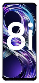 Смартфон Realme 8i 64Gb 4Gb фиолетовый моноблок 3G 4G 2Sim 6.6" 1080x2412 Android 11 50Mpix 802.11 a