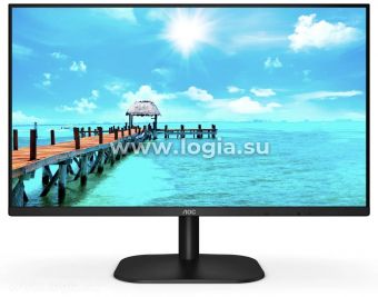 LCD AOC 23.8" 24B2XH черный {IPS, 1920x1080, 75Hz, 8 ms, 178°/178°, 250 cd/m, 20M:1, +HDMI 1.4 }