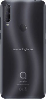 Смартфон Alcatel 5029Y 3L 64Gb 4Gb серый моноблок 3G 4G 2Sim 6.22" 720x1520 Android 10 48Mpix 802.11
