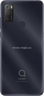 Смартфон Alcatel 6025H 1S 32Gb 3Gb черный моноблок 3G 4G 2Sim 6.52" 720x1600 Android 11 13Mpix 802.1