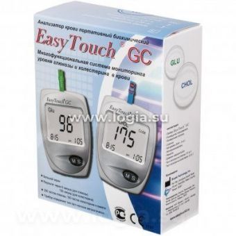 Глюкометр и анализатор холестерина Easy Touch GC