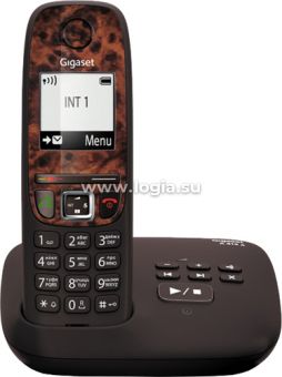 Р/Телефон Dect Gigaset A415A RUS ESPRESSO коричневый автооветчик АОН