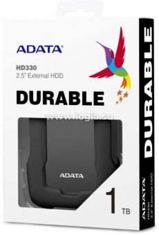   A-Data USB 3.0 1Tb AHD330-1TU31-CBK HD330 DashDrive Durable 2.5" 