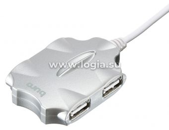  USB 2.0 Buro BU-HUB4-0.5-U2.0-Candy 4. 