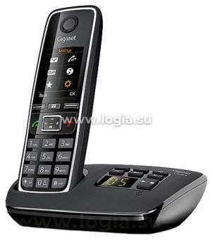 Gigaset C530A(M) Black Телефон беспроводной (черный) автоответчик