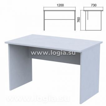 Стол письменный "Арго", 1200х730х760 мм, серый