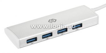  USB-C Digma HUB-4U3.0-UC-S 4. 