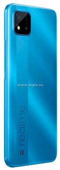 Смартфон Realme C11 2021 32Gb 2Gb голубой моноблок 3G 4G 2Sim 6.5" 720x1600 Android 11 8Mpix 802.11 