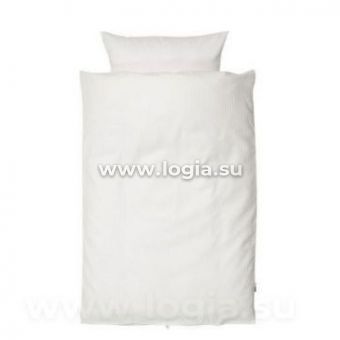 Комплект постельного белья бязь белая, пл.120г/м2. (наволочка 40х60)