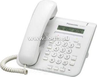 Телефон IP Panasonic KX-NT511ARUW белый