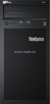 Сервер Lenovo ThinkSystem ST50 1xЕ-2224G 1x8Gb 2x1Tb 7.2K RW 1x250W 1Y War (7Y49A03XEA)