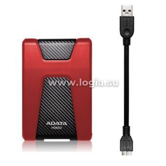   A-Data USB 3.0 1Tb AHD650-1TU31-CRD HD650 DashDrive Durable 2.5" 