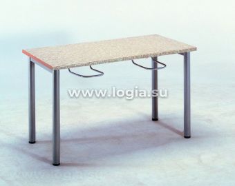 Стол обеденный с кронштейном 4 рост. гр., 1200х600х640