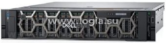 Сервер Dell PowerEdge R740xd 2x4214 8x32Gb x24 2.5" H730p+ iD9En 5720 4P 1x750W 40M PNBD Conf 5 (210