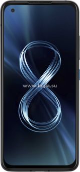 Смартфон Asus ZS590KS Zenfone 8 128Gb 8Gb черный моноблок 3G 4G 2Sim 5.92" 1080x2400 Android 11 64Mp