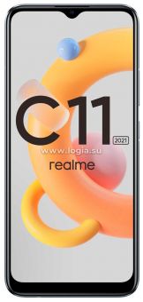 Смартфон Realme C11 2021 32Gb 2Gb серый моноблок 3G 4G 2Sim 6.5" 720x1600 Android 11 8Mpix 802.11 b/