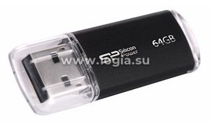   Silicon Power USB Drive 64Gb Ultima II SP064GBUF2M01V1K {USB2.0, Black}