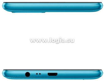 Смартфон Realme C21 32Gb 3Gb голубой моноблок 3G 4G 2Sim 6.5" 720x1600 Android 10 13Mpix 802.11 b/g/
